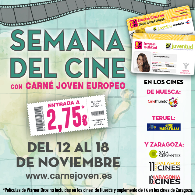 30 Aniversario del Carné Joven Europeo - cine