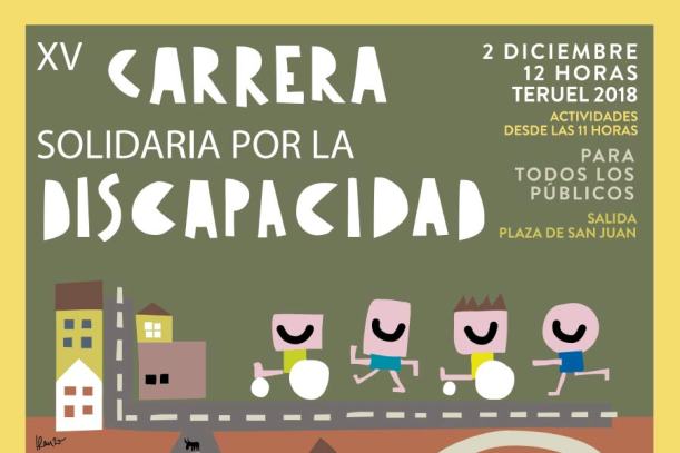 XV Carrera solidaria por la discapacidad en Teruel